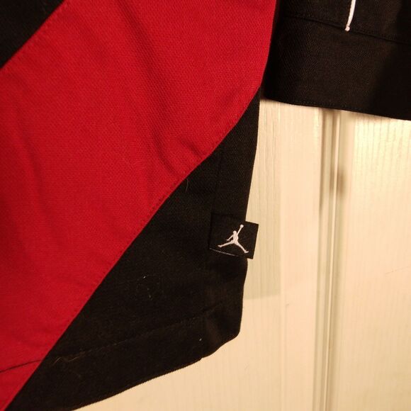 Jordan track top shirt mens XL Xlarge black full zip mock neck long sleeve - Picture 4 of 11
